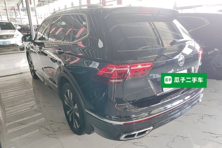 Used Volkswagen Tiguan L 2022 330TSI Automatic Two-Wheel Drive R-Line Enhanced Edition Rear Left 45 Deg