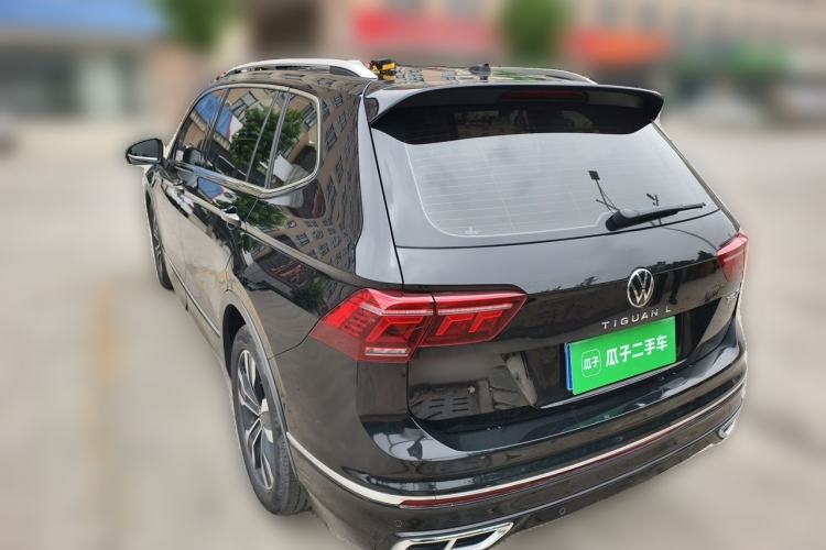 Used Volkswagen Tiguan L 2022 330TSI Automatic Two-Wheel Drive R-Line Enhanced Edition Rear Left 45 Deg