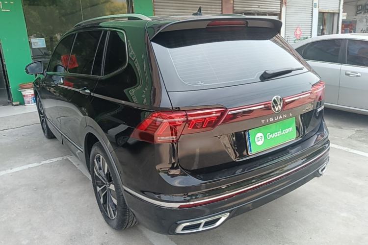 Used Volkswagen Tiguan L 2022 330TSI Automatic Two-Wheel Drive R-Line Enhanced Edition Rear Left 45 Deg