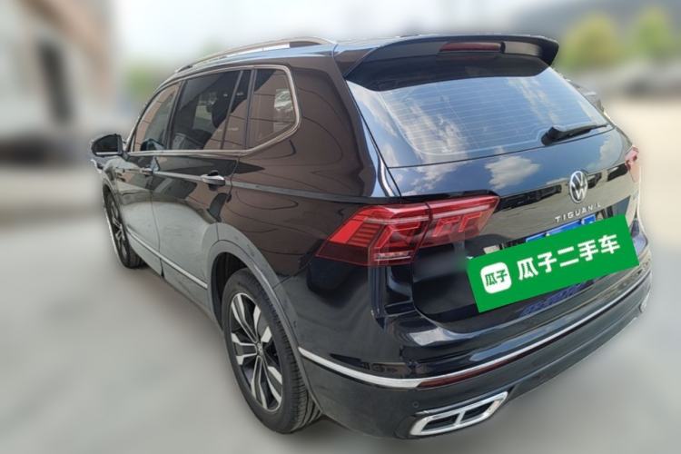 Used Volkswagen Tiguan L 2022 330TSI Automatic Two-Wheel Drive R-Line Enhanced Edition Rear Left 45 Deg