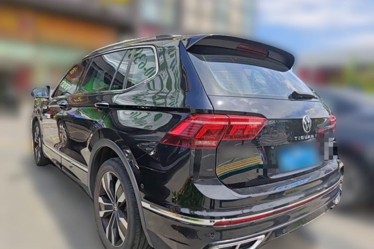 Used Volkswagen Tiguan L 2022 330TSI Automatic Two-Wheel Drive R-Line Enhanced Edition Rear Left 45 Deg