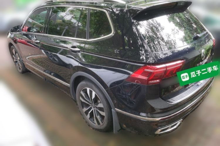 Used Volkswagen Tiguan L 2022 330TSI Automatic Two-Wheel Drive R-Line Enhanced Edition Rear Left 45 Deg