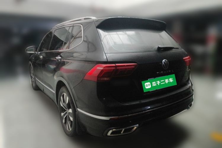 Used Volkswagen Tiguan L 2022 330TSI Automatic Two-Wheel Drive R-Line Enhanced Edition Rear Left 45 Deg