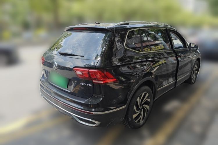 Used Volkswagen Tiguan L 2022 330TSI Automatic Two-Wheel Drive Smart Edition Rear Right 45 Deg