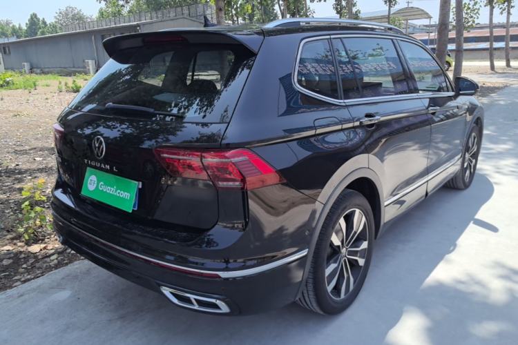 Used Volkswagen Tiguan L 2022 330TSI Automatic Two-Wheel Drive R-Line Enhanced Edition Rear Right 45 Deg