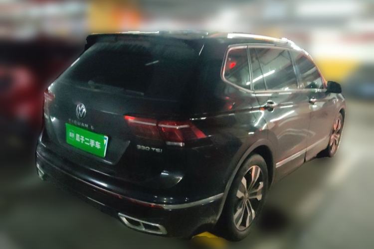 Used Volkswagen Tiguan L 2022 330TSI Automatic Two-Wheel Drive R-Line Enhanced Edition Rear Right 45 Deg