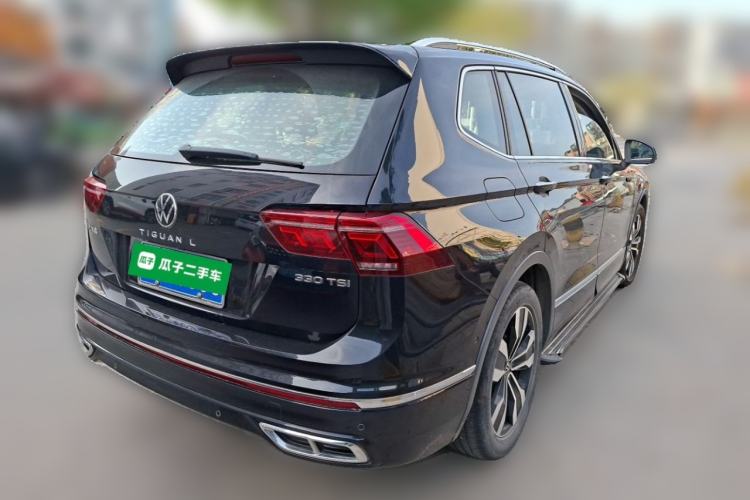 Used Volkswagen Tiguan L 2022 330TSI Automatic Two-Wheel Drive R-Line Enhanced Edition Rear Right 45 Deg