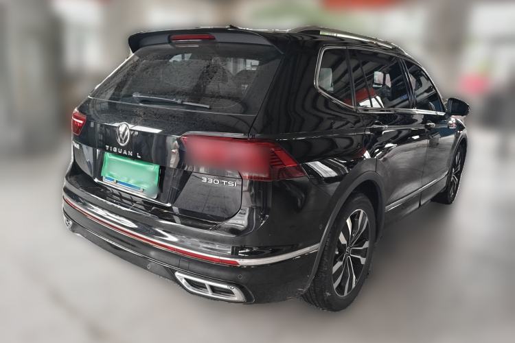 Used Volkswagen Tiguan L 2022 330TSI Automatic Two-Wheel Drive R-Line Enhanced Edition Rear Right 45 Deg