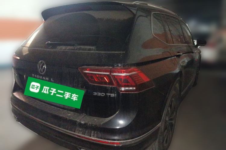 Used Volkswagen Tiguan L 2022 330TSI Automatic Two-Wheel Drive R-Line Enhanced Edition Rear Right 45 Deg
