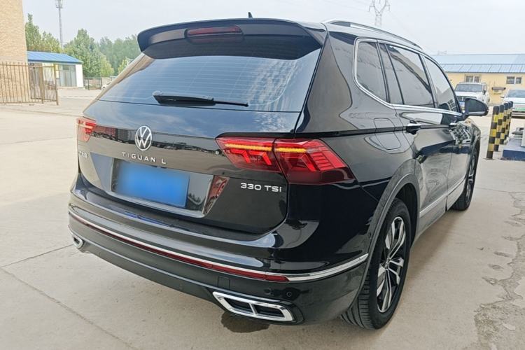 Used Volkswagen Tiguan L 2022 330TSI Automatic Two-Wheel Drive R-Line Enhanced Edition Rear Right 45 Deg