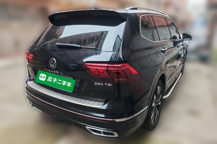 Used Volkswagen Tiguan L 2022 330TSI Automatic Two-Wheel Drive R-Line Enhanced Edition Rear Right 45 Deg