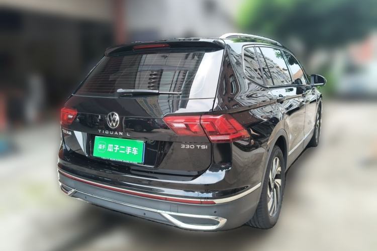 Used Volkswagen Tiguan L 2022 330TSI Automatic Two-Wheel Drive Smart Edition Rear Right 45 Deg