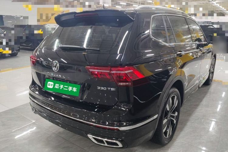 Used Volkswagen Tiguan L 2022 330TSI Automatic Two-Wheel Drive R-Line Enhanced Edition Rear Right 45 Deg