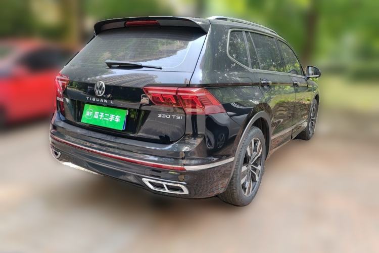 Used Volkswagen Tiguan L 2022 330TSI Automatic Two-Wheel Drive R-Line Enhanced Edition Rear Right 45 Deg