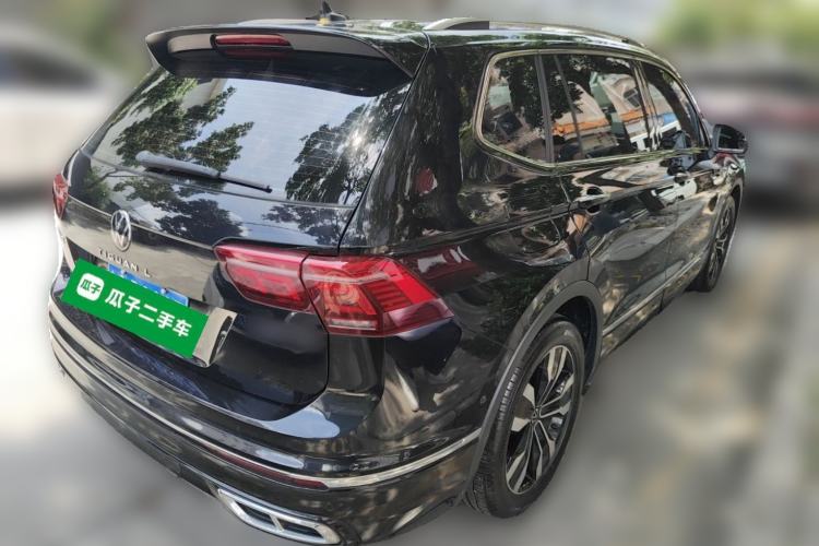 Used Volkswagen Tiguan L 2022 330TSI Automatic Two-Wheel Drive R-Line Flagship Edition Rear Right 45 Deg