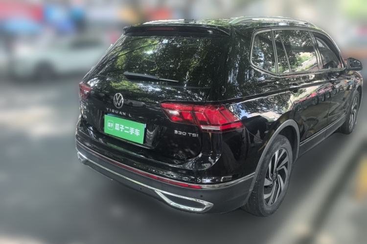 Used Volkswagen Tiguan L 2022 330TSI Automatic Two-Wheel Drive Smart Edition Rear Right 45 Deg