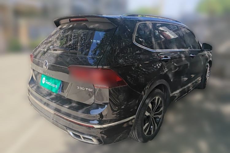 Used Volkswagen Tiguan L 2022 330TSI Automatic Two-Wheel Drive R-Line Enhanced Edition Rear Right 45 Deg