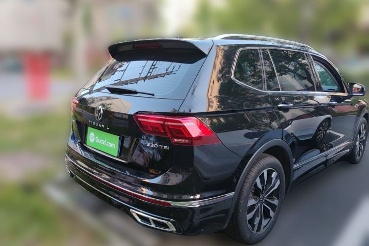 Used Volkswagen Tiguan L 2022 330TSI Automatic Two-Wheel Drive R-Line Enhanced Edition Rear Right 45 Deg