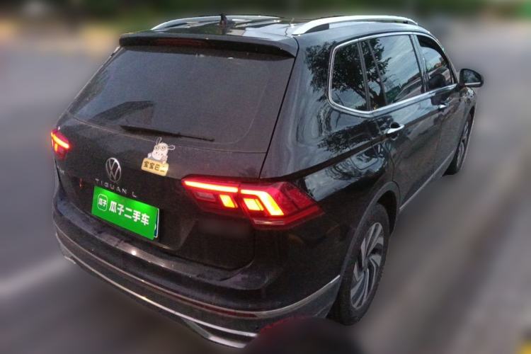 Used Volkswagen Tiguan L 2022 330TSI Automatic Two-Wheel Drive Smart Edition Rear Right 45 Deg