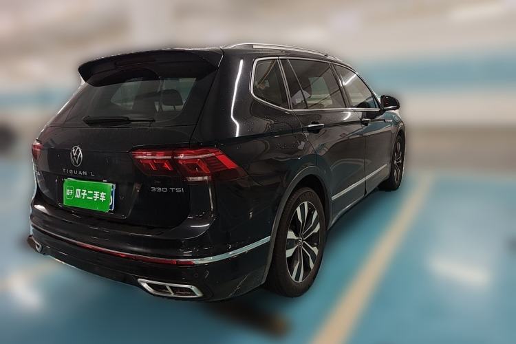 Used Volkswagen Tiguan L 2022 330TSI Automatic Two-Wheel Drive R-Line Enhanced Edition Rear Right 45 Deg