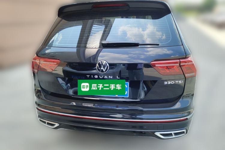 Used Volkswagen Tiguan L 2022 330TSI Automatic Two-Wheel Drive R-Line Enhanced Edition Rear