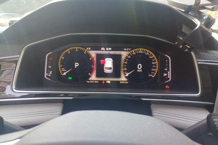 Used Volkswagen Tiguan L 2022 330TSI Automatic Two-Wheel Drive R-Line Enhanced Edition Instrument Cluster