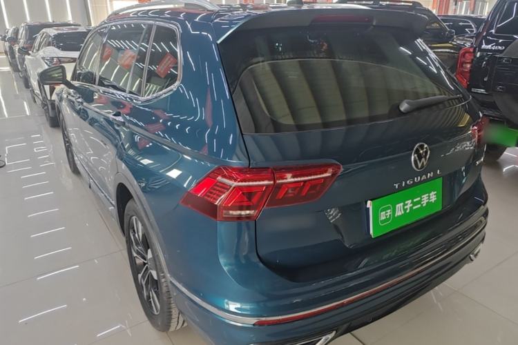 Used Volkswagen Tiguan L 2022 330TSI Automatic Two-Wheel Drive R-Line Enhanced Edition Rear Left 45 Deg