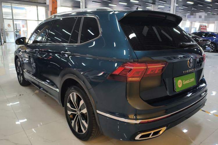 Used Volkswagen Tiguan L 2022 330TSI Automatic Two-Wheel Drive R-Line Enhanced Edition Rear Left 45 Deg