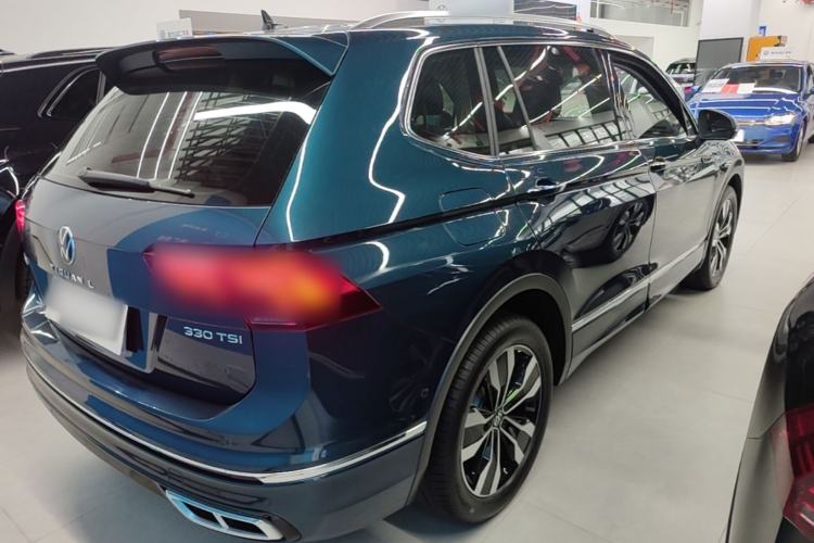Used Volkswagen Tiguan L 2022 330TSI Automatic Two-Wheel Drive R-Line Flagship Edition Rear Right 45 Deg