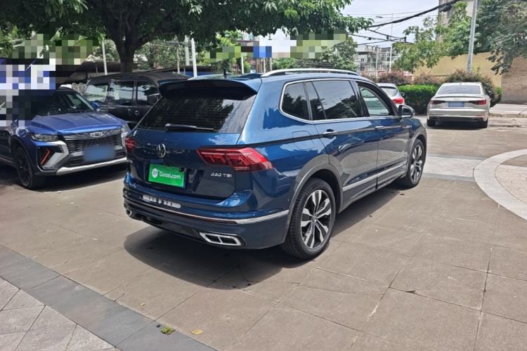 Used Volkswagen Tiguan L 2022 330TSI Automatic Two-Wheel Drive R-Line Enhanced Edition Rear Right 45 Deg