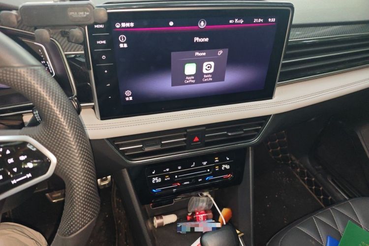 Used Volkswagen Tiguan L 2022 330TSI Automatic Two-Wheel Drive R-Line Enhanced Edition Audio And AC Panel