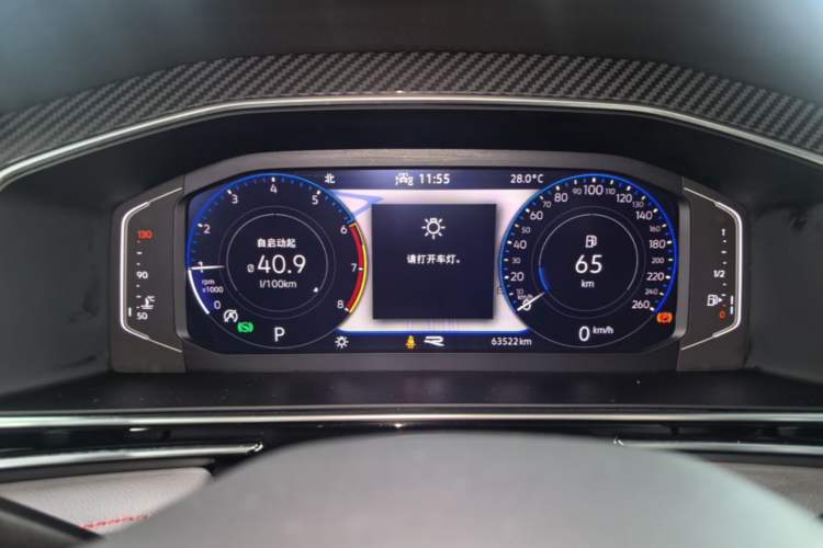 Used Volkswagen Tiguan L 2022 330TSI Automatic Two-Wheel Drive R-Line Enhanced Edition Instrument Cluster
