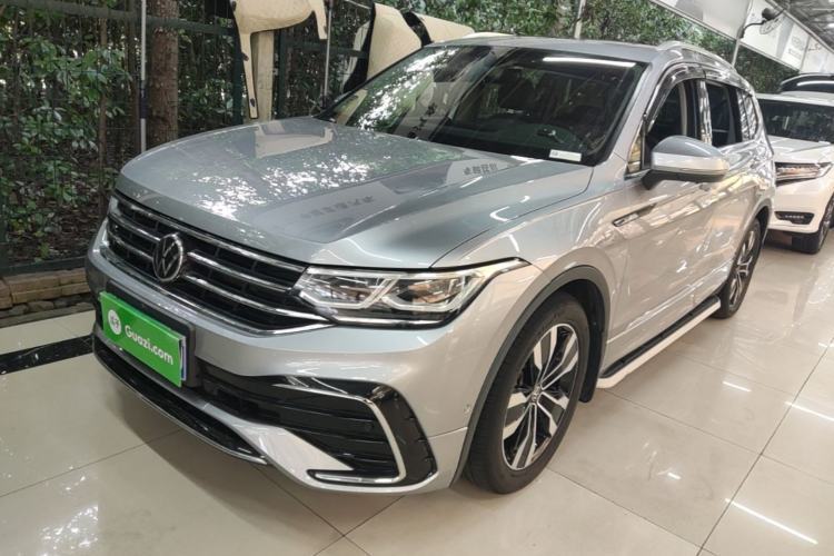 Used Volkswagen Tiguan L 2022 330TSI Automatic Two-Wheel Drive R-Line Enhanced Edition Guazi used car, China used car export, Used car for sale, Used  cars, Cheapest cars for sale