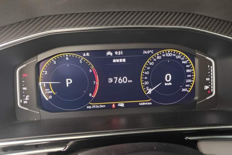 Used Volkswagen Tiguan L 2022 330TSI Automatic Two-Wheel Drive R-Line Enhanced Edition Instrument Cluster