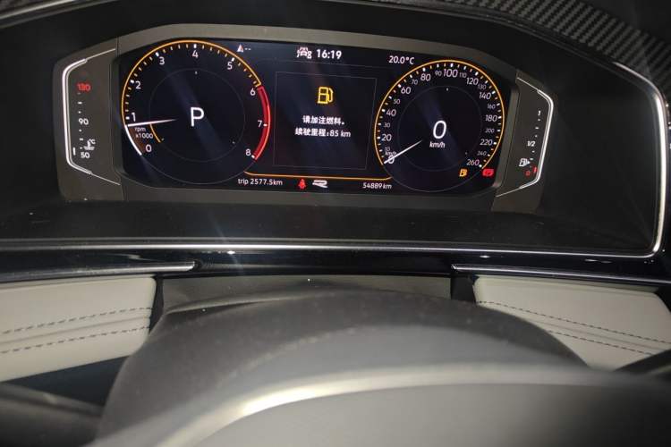 Used Volkswagen Tiguan L 2022 330TSI Automatic Two-Wheel Drive R-Line Enhanced Edition Odometer Close Up