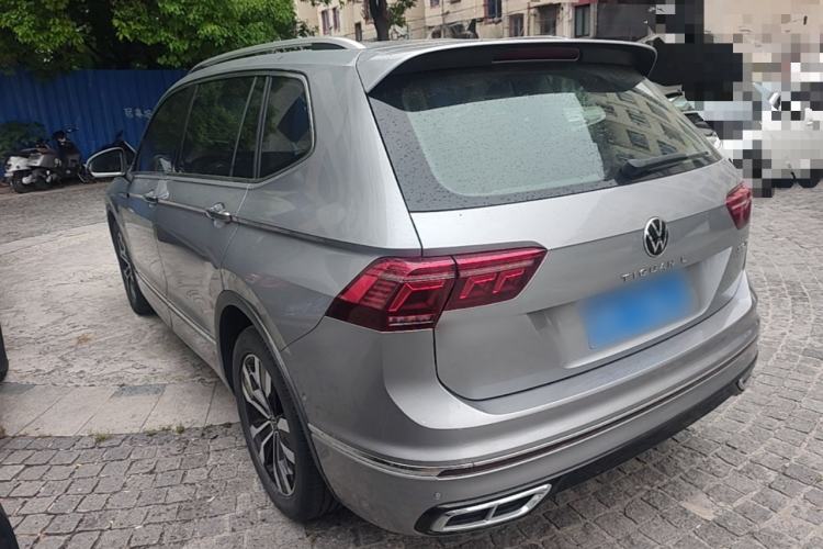 Used Volkswagen Tiguan L 2022 330TSI Automatic Two-Wheel Drive R-Line Enhanced Edition Rear Left 45 Deg