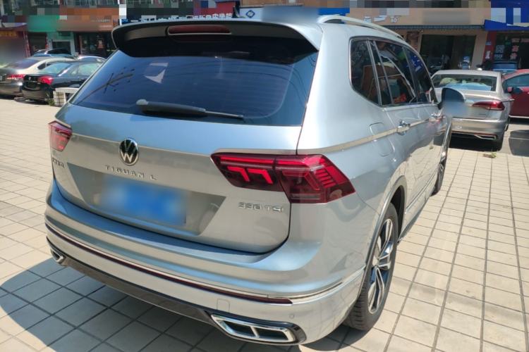 Used Volkswagen Tiguan L 2022 330TSI Automatic Two-Wheel Drive R-Line Enhanced Edition Rear Right 45 Deg