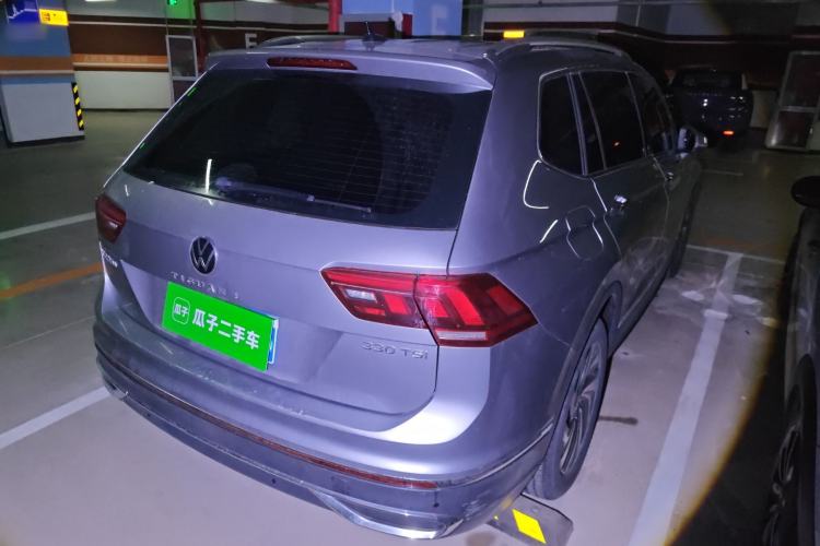 Used Volkswagen Tiguan L 2022 330TSI Automatic Two-Wheel Drive Smart Edition Rear Right 45 Deg