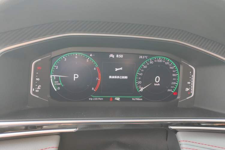 Used Volkswagen Tiguan L 2022 330TSI Automatic Two-Wheel Drive R-Line Flagship Edition Instrument Cluster