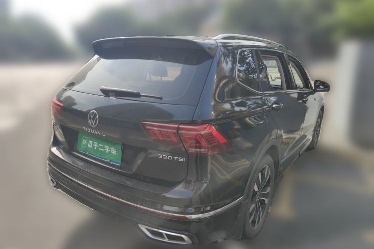 Used Volkswagen Tiguan L 2022 330TSI Automatic Two-Wheel Drive R-Line Flagship Edition Rear Right 45 Deg