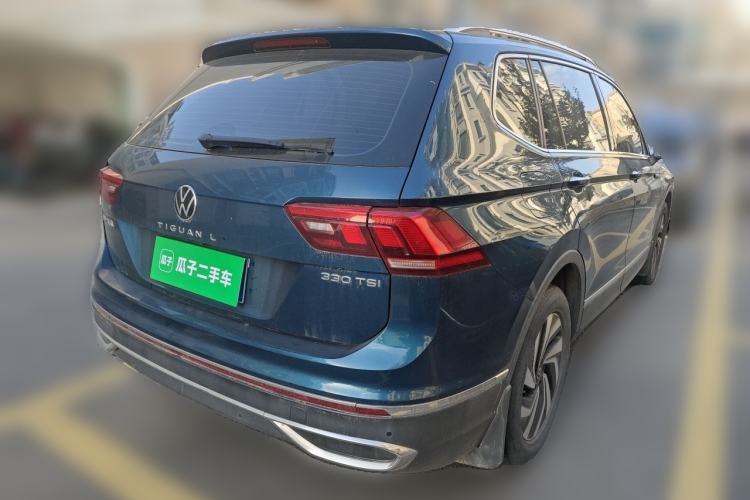 Used Volkswagen Tiguan L 2022 330TSI Automatic Two-Wheel Drive Smart Edition Rear Right 45 Deg
