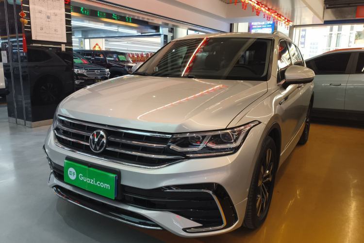 Used Volkswagen Tiguan L 2022 330TSI Automatic Two-Wheel Drive R-Line Flagship Edition Guazi used car, China used car export, Used car for sale, Used  cars, Cheapest cars for sale