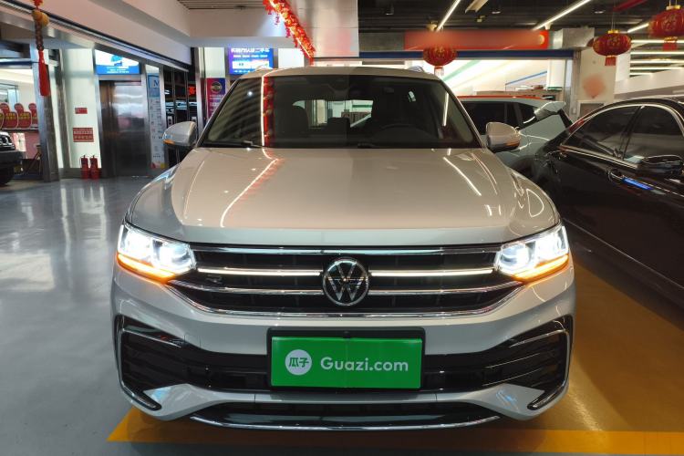 Used Volkswagen Tiguan L 2022 330TSI Automatic Two-Wheel Drive R-Line Flagship Edition Front
