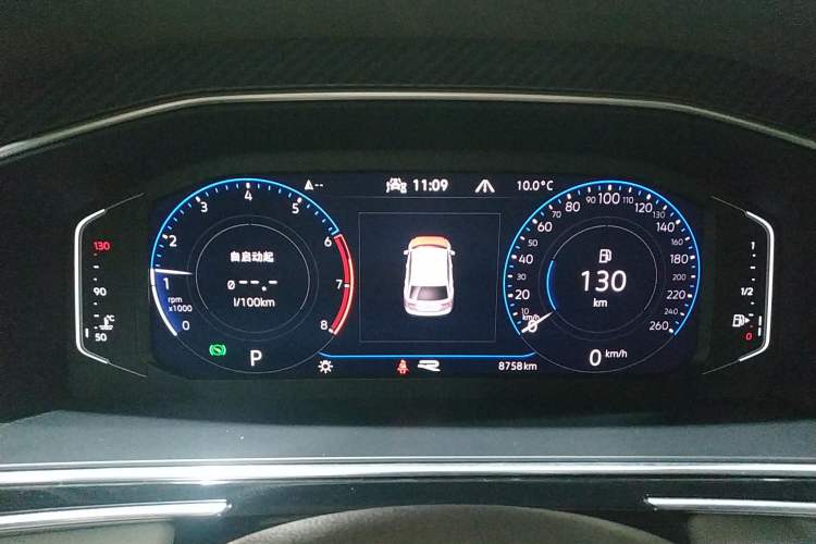 Used Volkswagen Tiguan L 2022 380TSI Automatic All-Wheel Drive R-Line Flagship 7-Seater Instrument Cluster