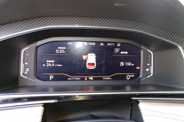Used Volkswagen Tiguan L 2022 380TSI Automatic All-Wheel Drive R-Line Enhanced Comfort 7-Seater Instrument Cluster