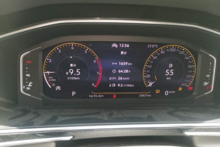 Used Volkswagen Tiguan L 2022 330TSI Automatic Two-Wheel Drive Smart Edition Instrument Cluster