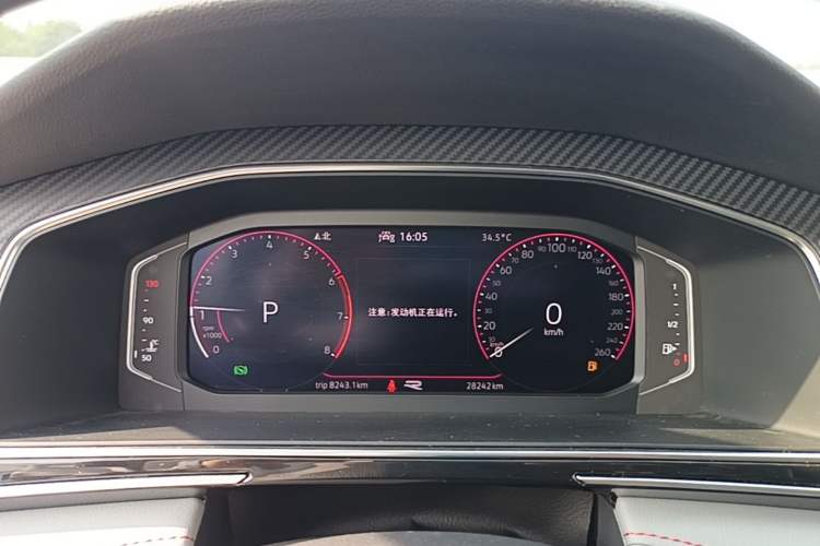 Used Volkswagen Tiguan L 2022 330TSI Automatic Two-Wheel Drive R-Line Flagship Edition Instrument Cluster