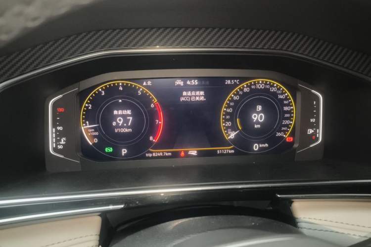 Used Volkswagen Tiguan L 2022 330TSI Automatic Two-Wheel Drive R-Line Enhanced Edition Instrument Cluster