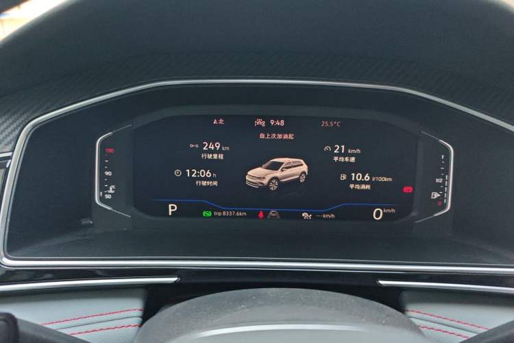 Used Volkswagen Tiguan L 2022 330TSI Automatic Two-Wheel Drive R-Line Flagship Edition Instrument Cluster