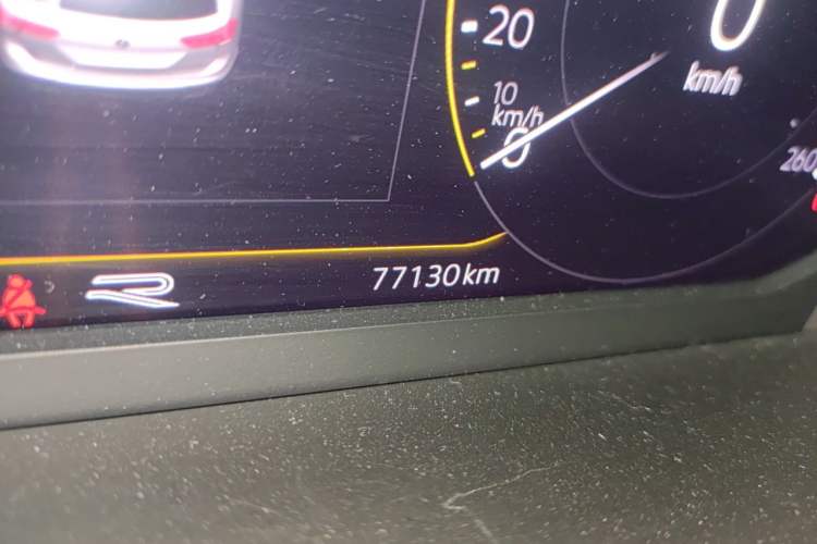 Used Volkswagen Tiguan L 2022 330TSI Automatic Two-Wheel Drive R-Line Enhanced Edition Odometer Close Up